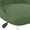 vidaXL - Eetkamerstoelen - draaibaar - 2 - st - fluweel - donkergroen