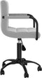 vidaXL - Eetkamerstoelen - draaibaar - 2 - st - fluweel - lichtgrijs