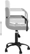 vidaXL - Eetkamerstoelen - draaibaar - 2 - st - fluweel - lichtgrijs