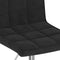 vidaXL - Eetkamerstoelen - draaibaar - 2 - st - fluweel - zwart
