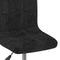 vidaXL - Eetkamerstoelen - draaibaar - 2 - st - fluweel - zwart