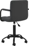 vidaXL - Eetkamerstoelen - draaibaar - 2 - st - fluweel - zwart