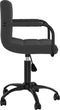 vidaXL - Eetkamerstoelen - draaibaar - 2 - st - fluweel - zwart