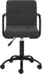 vidaXL - Eetkamerstoelen - draaibaar - 2 - st - fluweel - zwart