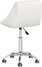 vidaXL - Eetkamerstoelen - draaibaar - 2 - st - kunstleer - wit