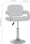 vidaXL - Eetkamerstoelen - draaibaar - 2 - st - kunstleer - wit