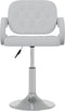 vidaXL - Eetkamerstoelen - draaibaar - 2 - st - kunstleer - wit
