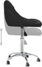 vidaXL - Eetkamerstoelen - draaibaar - 2 - st - kunstleer - zwart