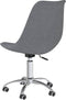 vidaXL - Eetkamerstoelen - draaibaar - 2 - st - stof - lichtgrijs