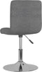 vidaXL - Eetkamerstoelen - draaibaar - 2 - st - stof - lichtgrijs