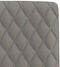 vidaXL - Eetkamerstoelen - draaibaar - 2 - st - stof - taupe