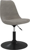 vidaXL - Eetkamerstoelen - draaibaar - 4 - st - fluweel - lichtgrijs
