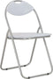 vidaXL - Eetkamerstoelen - inklapbaar - 6 - st - kunstleer - wit