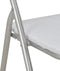 vidaXL - Eetkamerstoelen - inklapbaar - 6 - st - kunstleer - wit