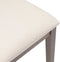 vidaXL - Eetkamerstoelen - met - kussens - 2 - st - massief - hout - rubber - bruin