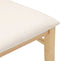 vidaXL - Eetkamerstoelen - met - kussens - 2 - st - massief - hout - rubber