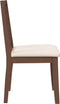vidaXL - Eetkamerstoelen - met - kussens - 2 - st - massief - hout - rubber - bruin