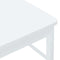 vidaXL - Eetkamerstoelen - met - kussens - 2 - st - massief - hout - rubber - wit