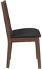 vidaXL - Eetkamerstoelen - met - kussens - 2 - st - massief - hout - rubber - bruin