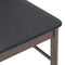 vidaXL - Eetkamerstoelen - met - kussens - 2 - st - massief - hout - rubber - bruin