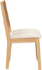 vidaXL - Eetkamerstoelen - met - kussens - 2 - st - massief - hout - rubber