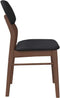 vidaXL - Eetkamerstoelen - met - kussens - 2 - st - massief - hout - rubber - bruin