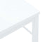 vidaXL - Eetkamerstoelen - met - kussens - 2 - st - massief - hout - rubber - wit