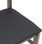 vidaXL - Eetkamerstoelen - met - kussens - 2 - st - massief - hout - rubber - bruin