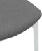 vidaXL - Eetkamerstoelen - met - kussens - 2 - st - massief - hout - rubber - wit