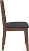 vidaXL - Eetkamerstoelen - met - kussens - 2 - st - massief - hout - rubber - bruin