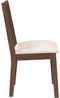 vidaXL - Eetkamerstoelen - met - kussens - 2 - st - massief - hout - rubber - bruin
