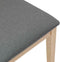 vidaXL - Eetkamerstoelen - met - kussens - 2 - st - massief - hout - rubber