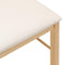 vidaXL - Eetkamerstoelen - met - kussens - 2 - st - massief - hout - rubber