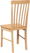 vidaXL - Eetkamerstoelen - met - kussens - 2 - st - massief - hout - rubber