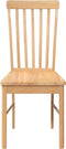 vidaXL - Eetkamerstoelen - met - kussens - 2 - st - massief - hout - rubber