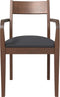 vidaXL - Eetkamerstoelen - met - kussens - 2 - st - massief - hout - rubber - bruin