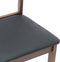 vidaXL - Eetkamerstoelen - met - kussens - 2 - st - massief - hout - rubber - bruin