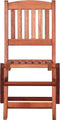 vidaXL - Eetkamerstoelen - voor - kinderen - 2 - st - massief - eucalyptushout