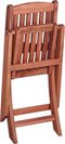 vidaXL - Eetkamerstoelen - voor - kinderen - 2 - st - massief - eucalyptushout