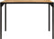 vidaXL - Eettafel - 110x110x76 - cm - massief - mangohout