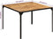 vidaXL - Eettafel - 110x110x76 - cm - massief - mangohout
