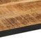 vidaXL - Eettafel - 110x110x76 - cm - massief - mangohout
