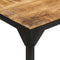 vidaXL - Eettafel - 110x110x76 - cm - massief - mangohout