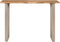 vidaXL - Eettafel - 110x50x76 - cm - massief - acaciahout