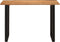 vidaXL - Eettafel - 110x50x76 - cm - massief - acaciahout
