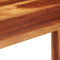 vidaXL - Eettafel - 110x50x76 - cm - massief - acaciahout