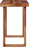 vidaXL - Eettafel - 110x50x76 - cm - massief - acaciahout