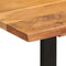 vidaXL - Eettafel - 110x50x76 - cm - massief - acaciahout