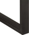 vidaXL - Eettafel - 110x50x76 - cm - massief - acaciahout