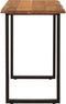 vidaXL - Eettafel - 110x50x76 - cm - massief - acaciahout